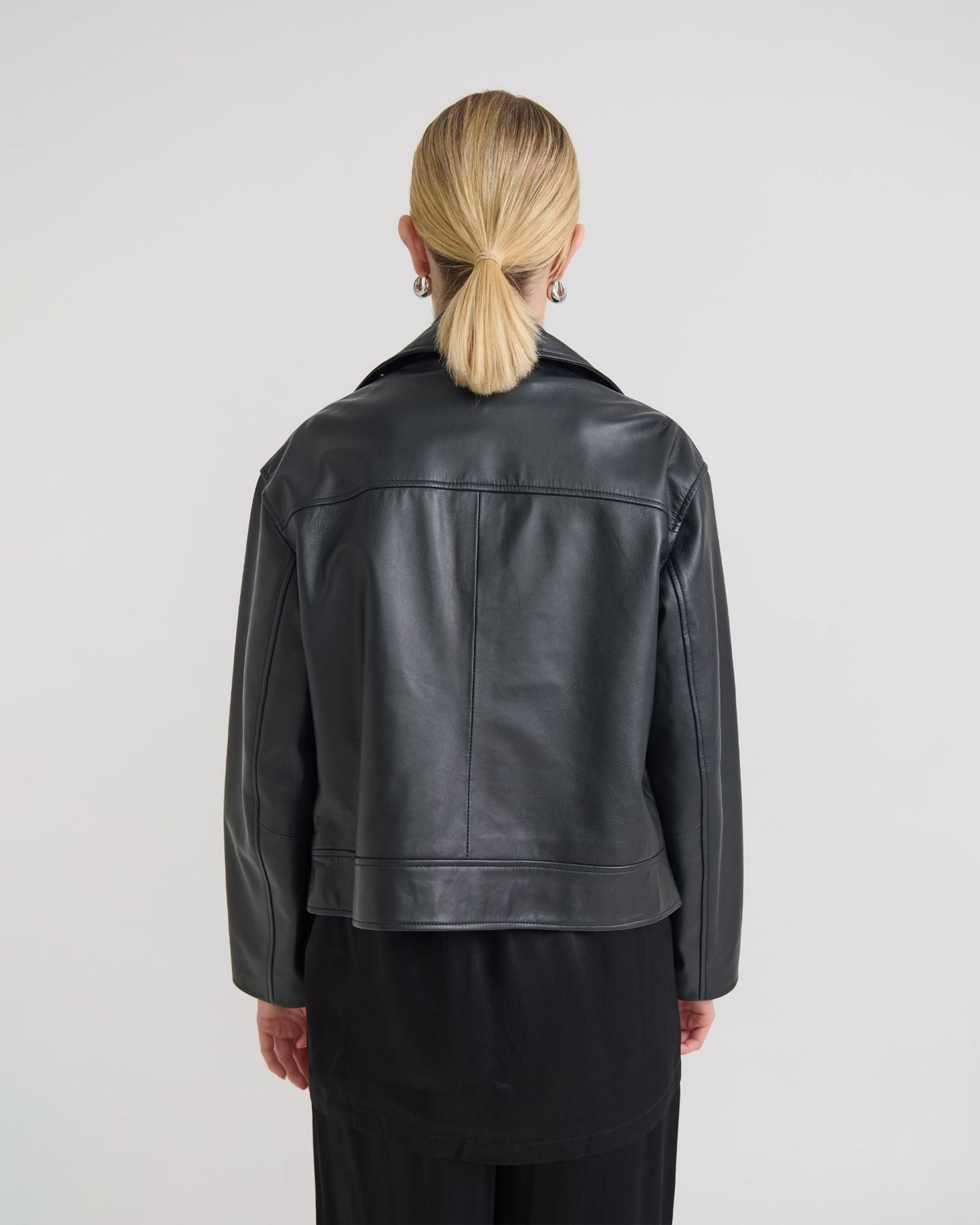 Sasha Biker Leather Jacket