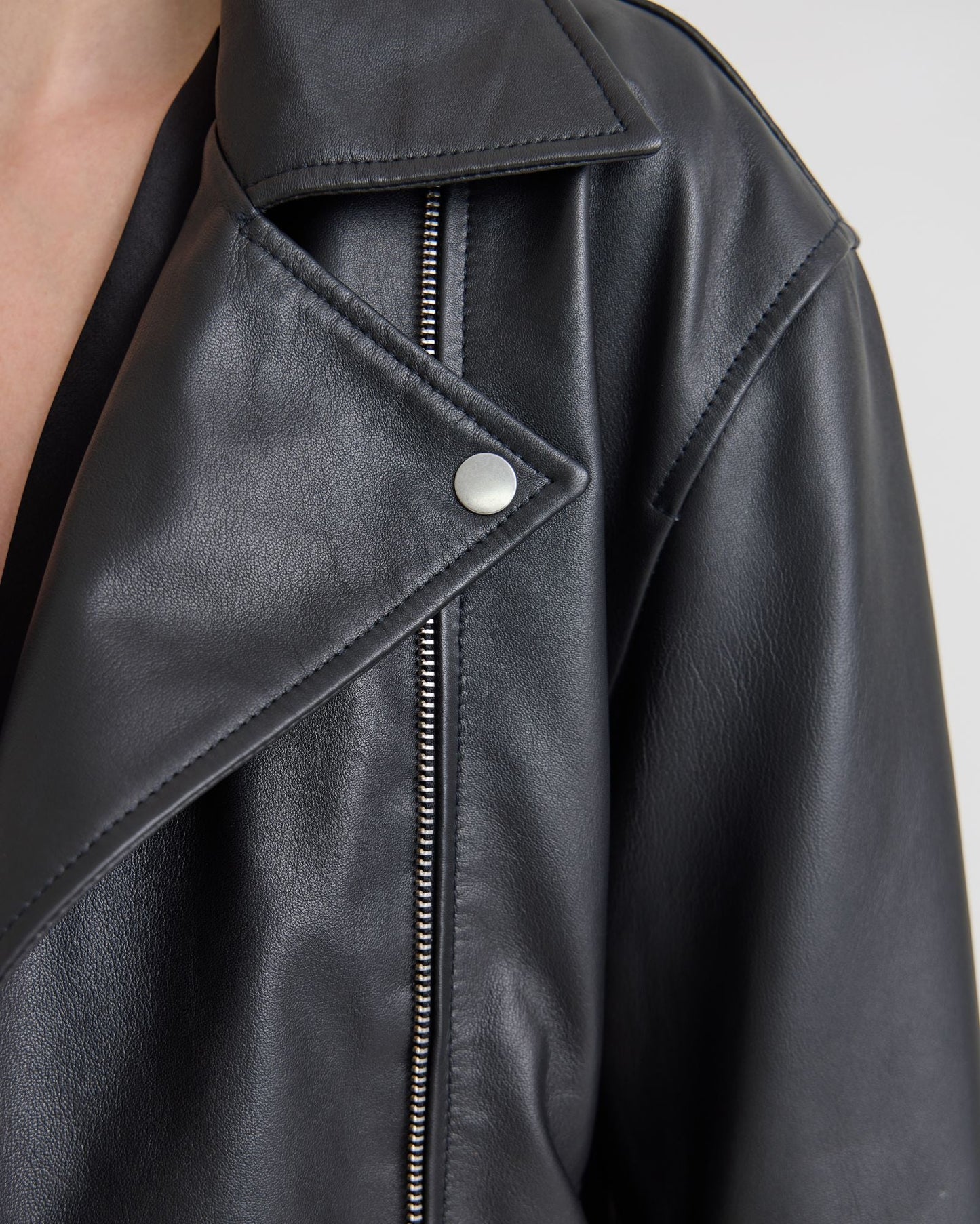 Sasha Biker Leather Jacket