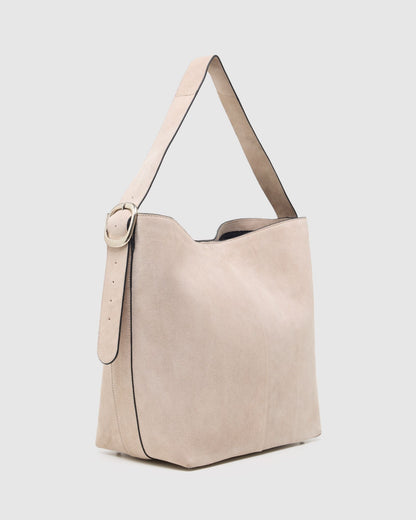 Margot Suede Hobo Bag