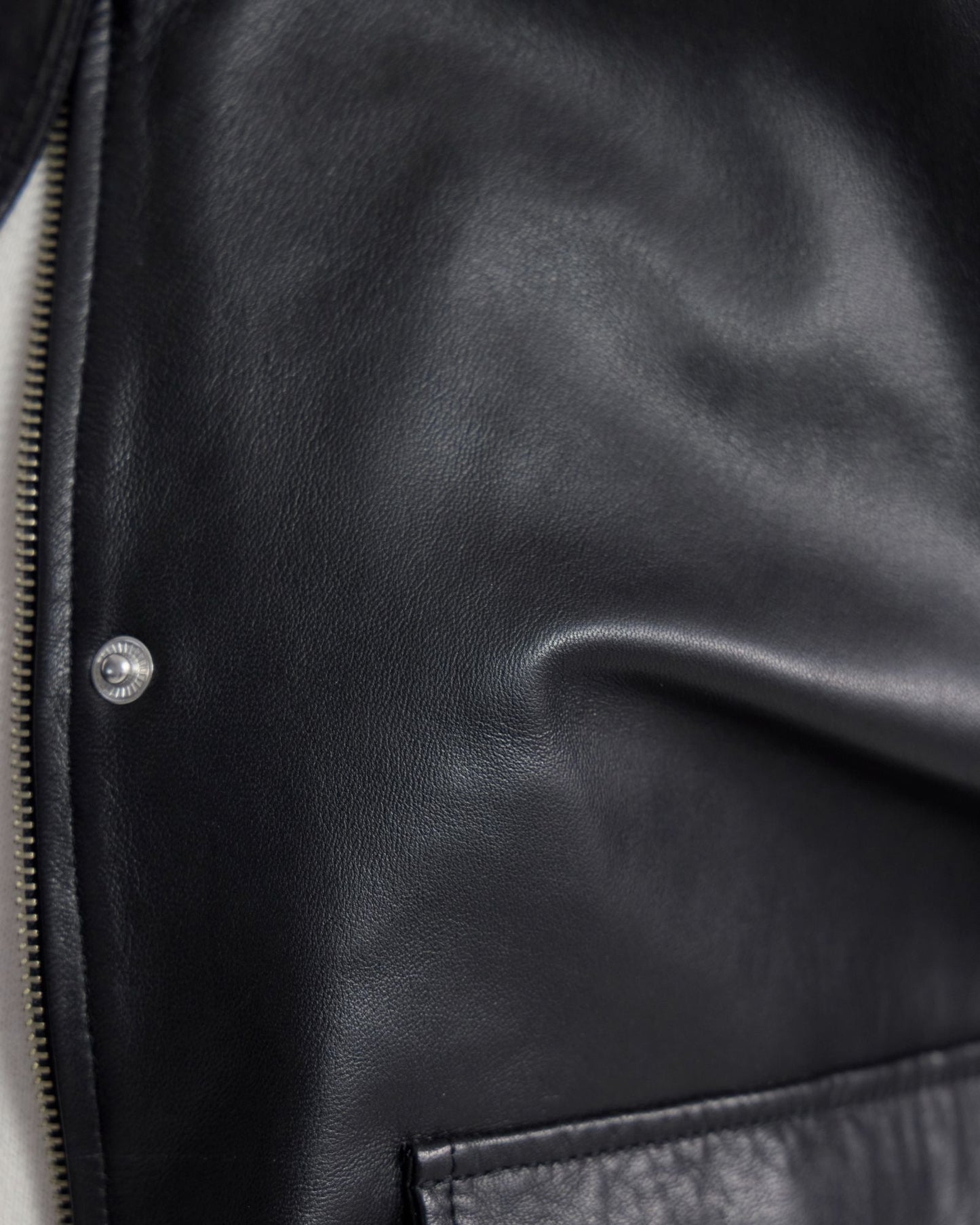 Rosie Leather Bomber Jacket