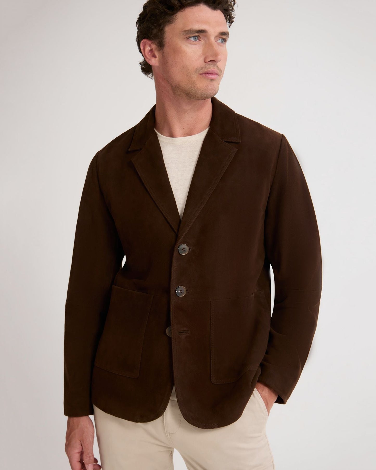 Maddox Suede Blazer