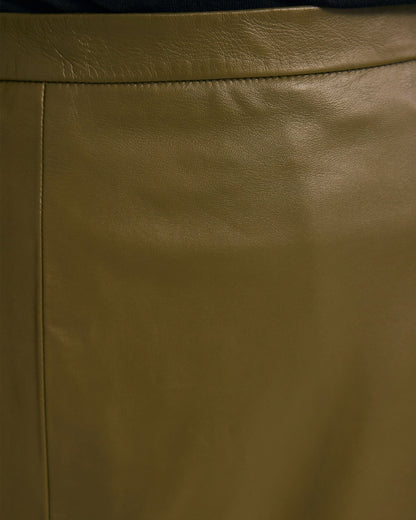 Lulu Leather Skirt