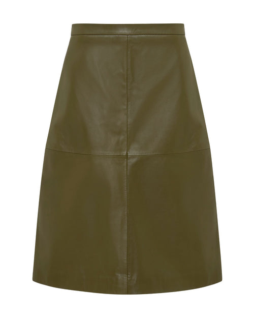 Lulu Leather Skirt