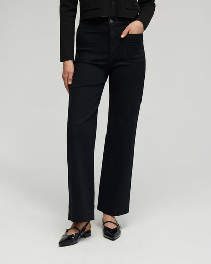 Alexa Stretch Patch Pocket Jeans