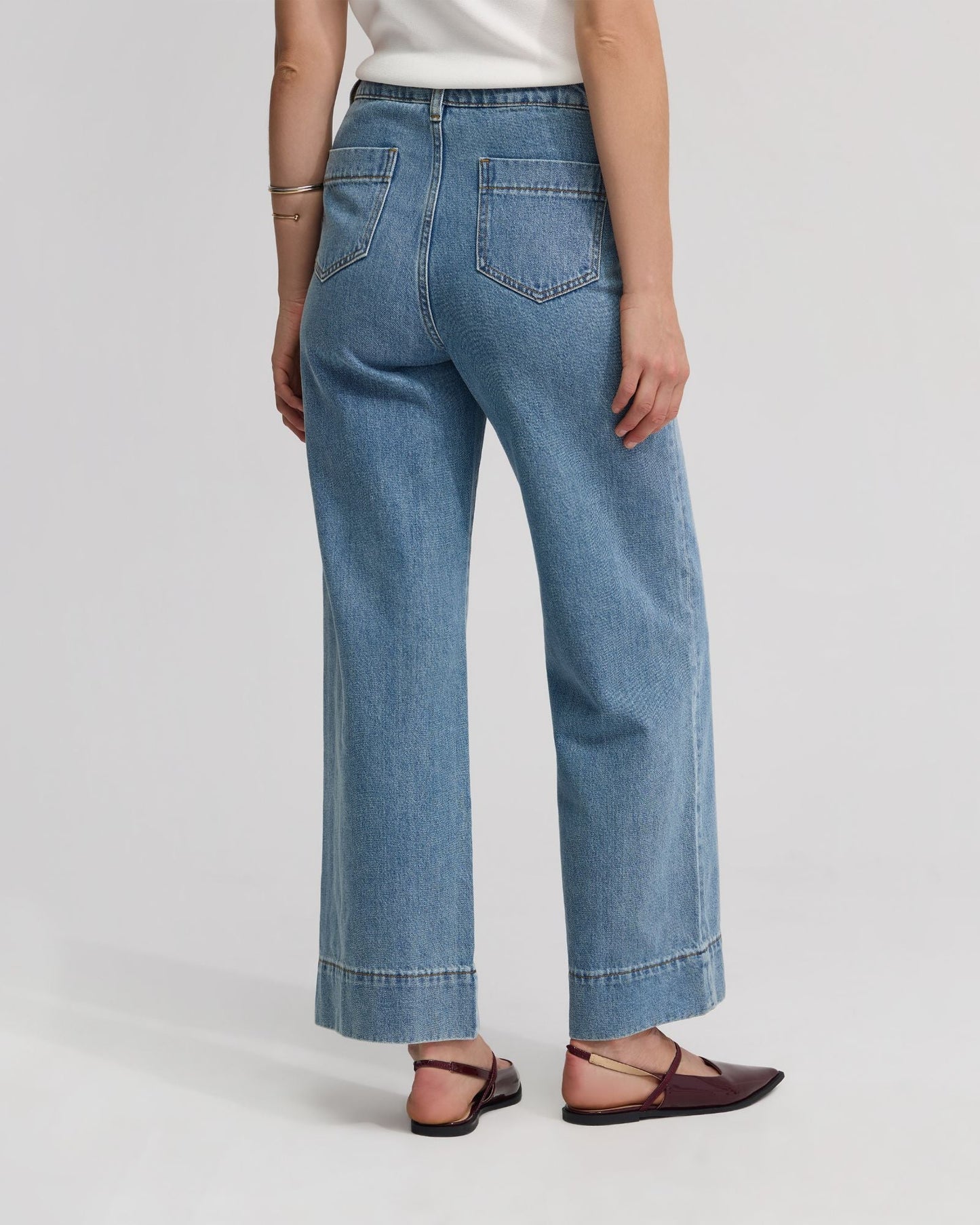 Alexa Non-Stretch Jeans