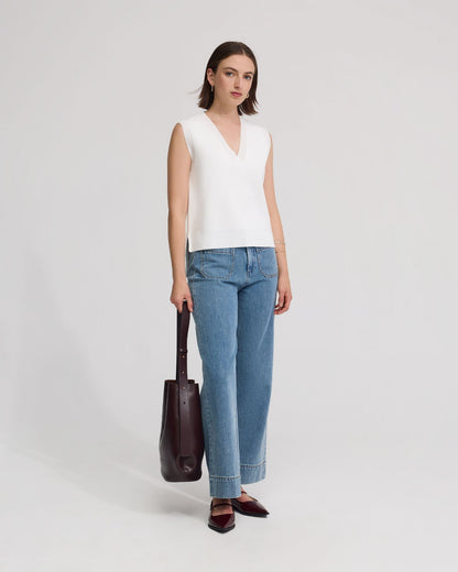 Alexa Non-Stretch Jeans