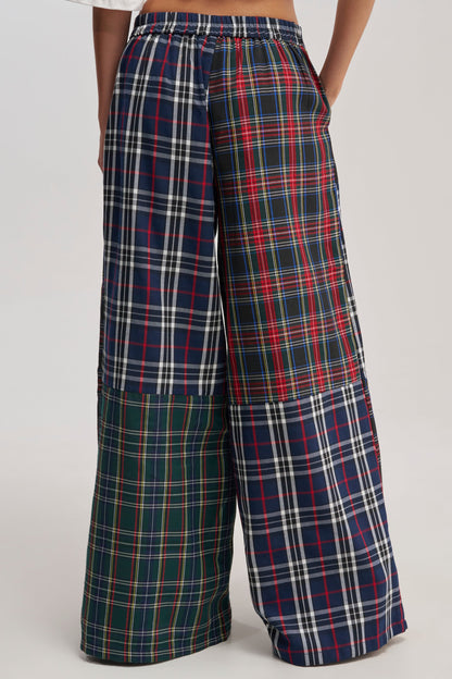 ALL ABOUT ME PLAID TROUSER