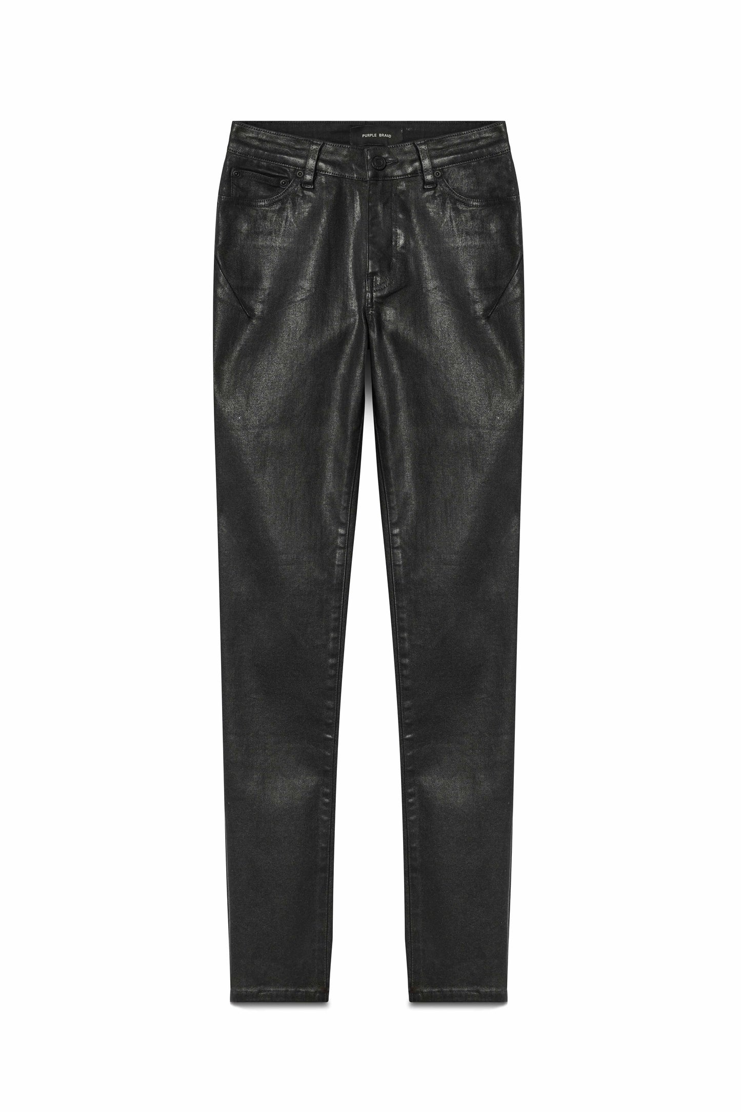 Skinny Mid Rise Coated