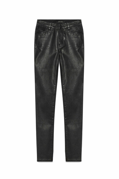 Skinny Mid Rise Coated
