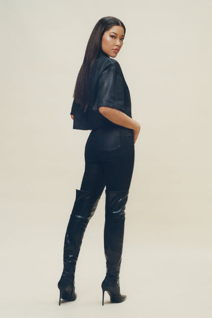 Crop Shirt Coated