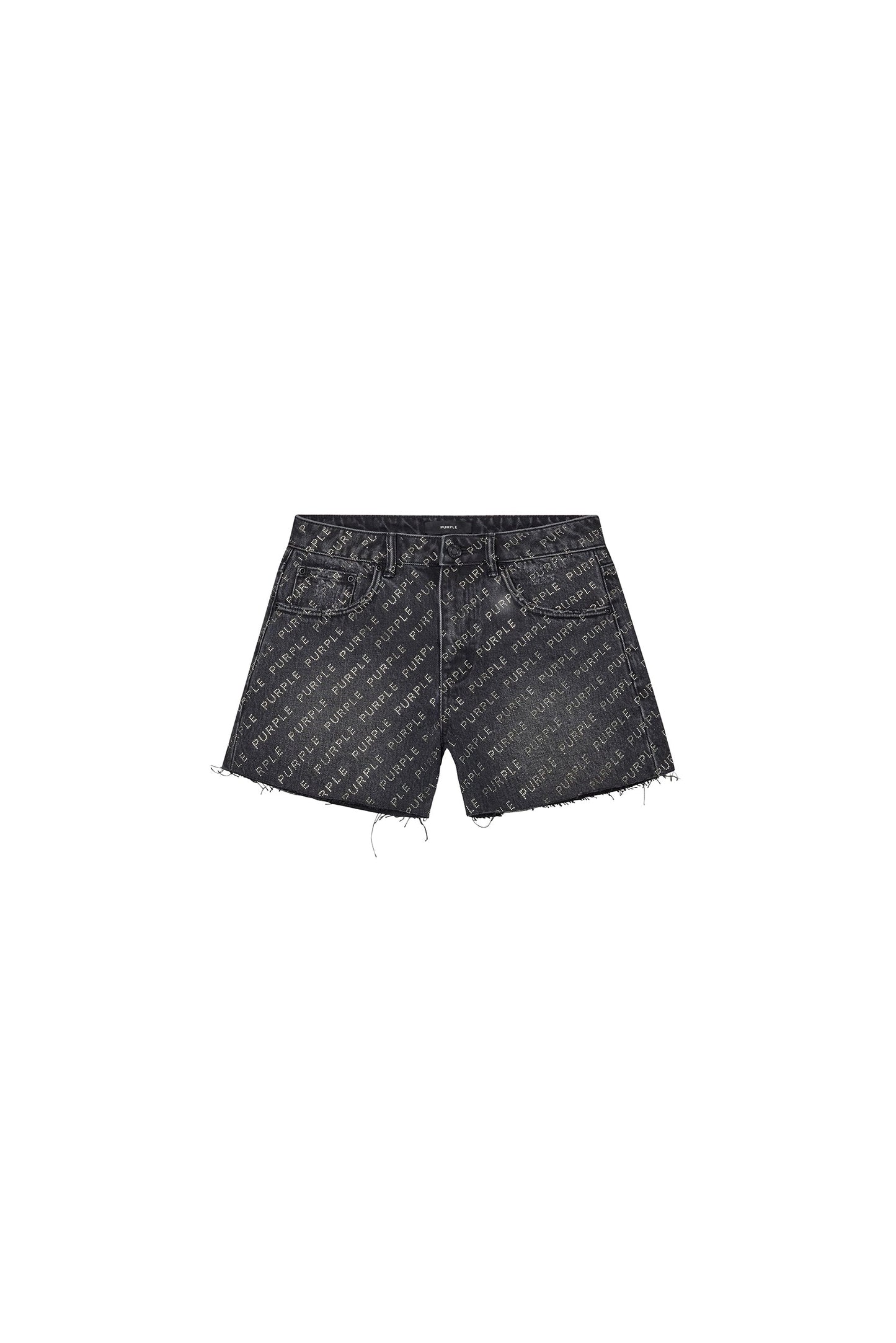 Logo Bling Cut Off Short