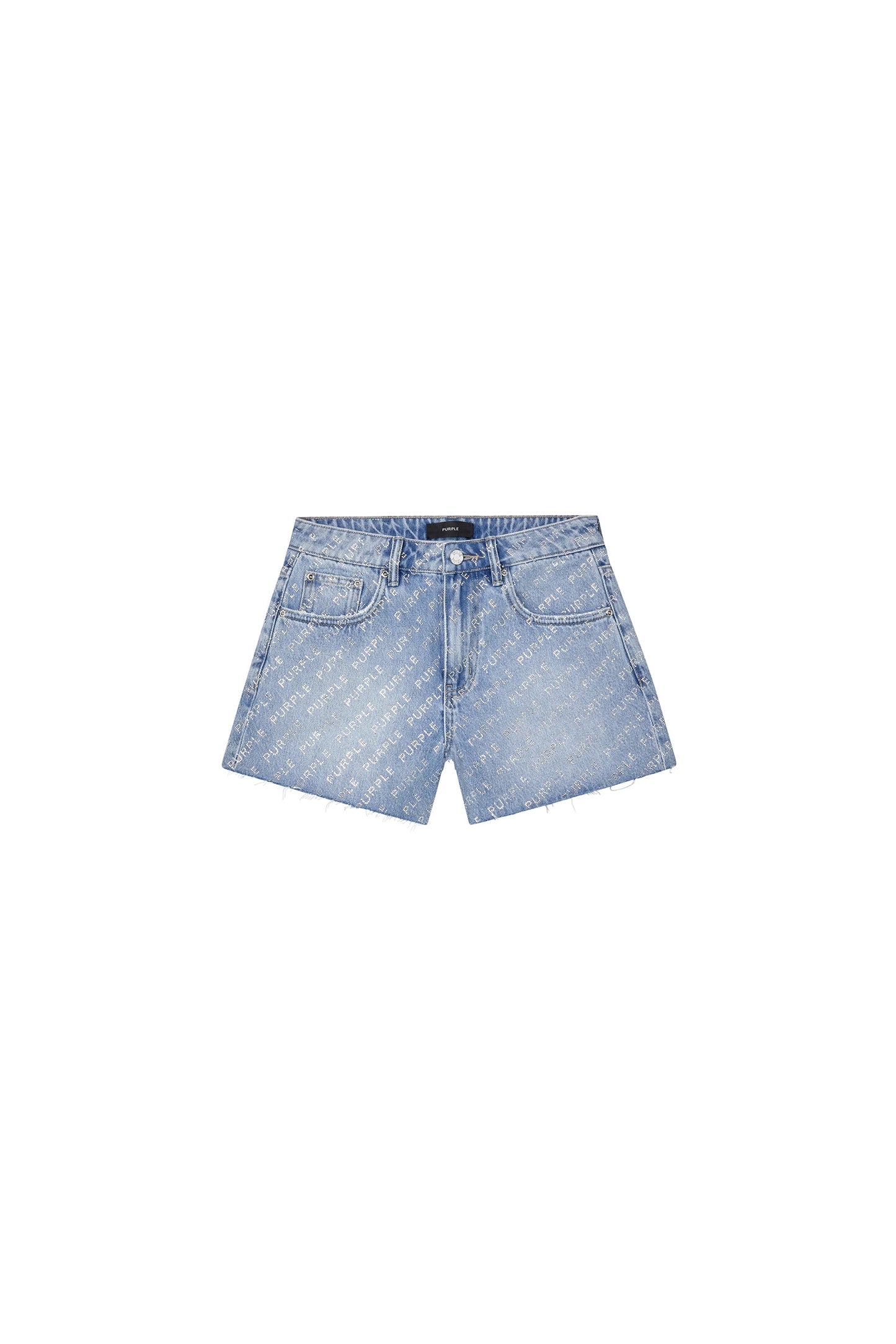 Logo Bling Cut Off Short