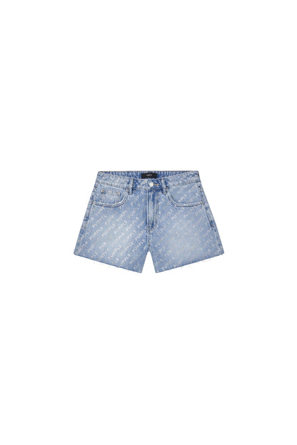 Logo Bling Cut Off Short