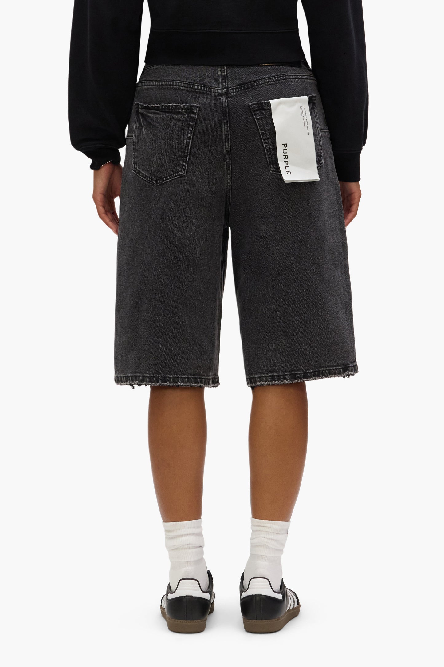Zip Denim Short