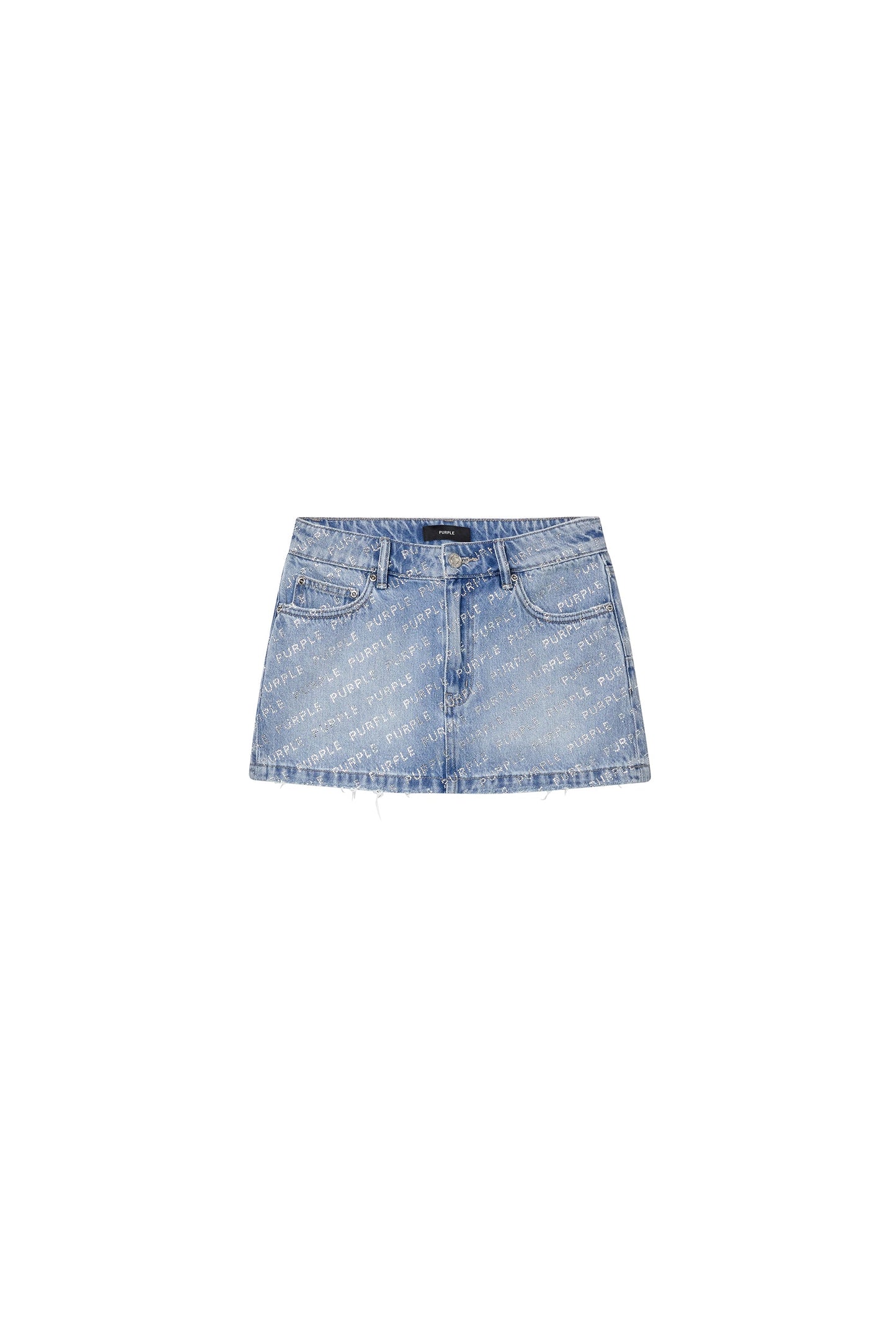 Logo Bling Mini Skirt