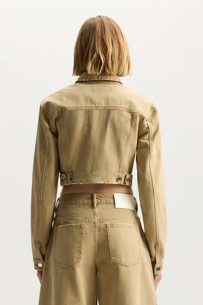 Radial Bling Crop Jacket
