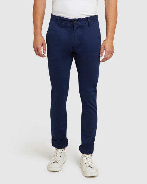 Stretch Organic Cotton Skinny Chinos