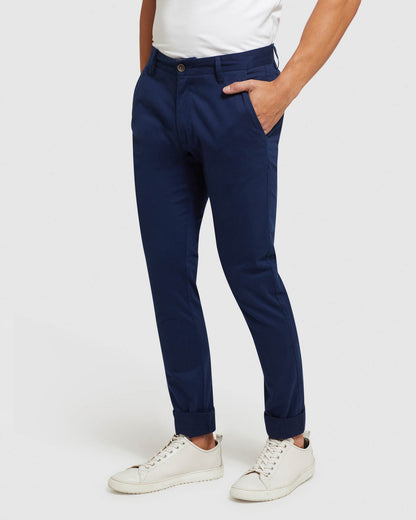 Stretch Organic Cotton Skinny Chinos