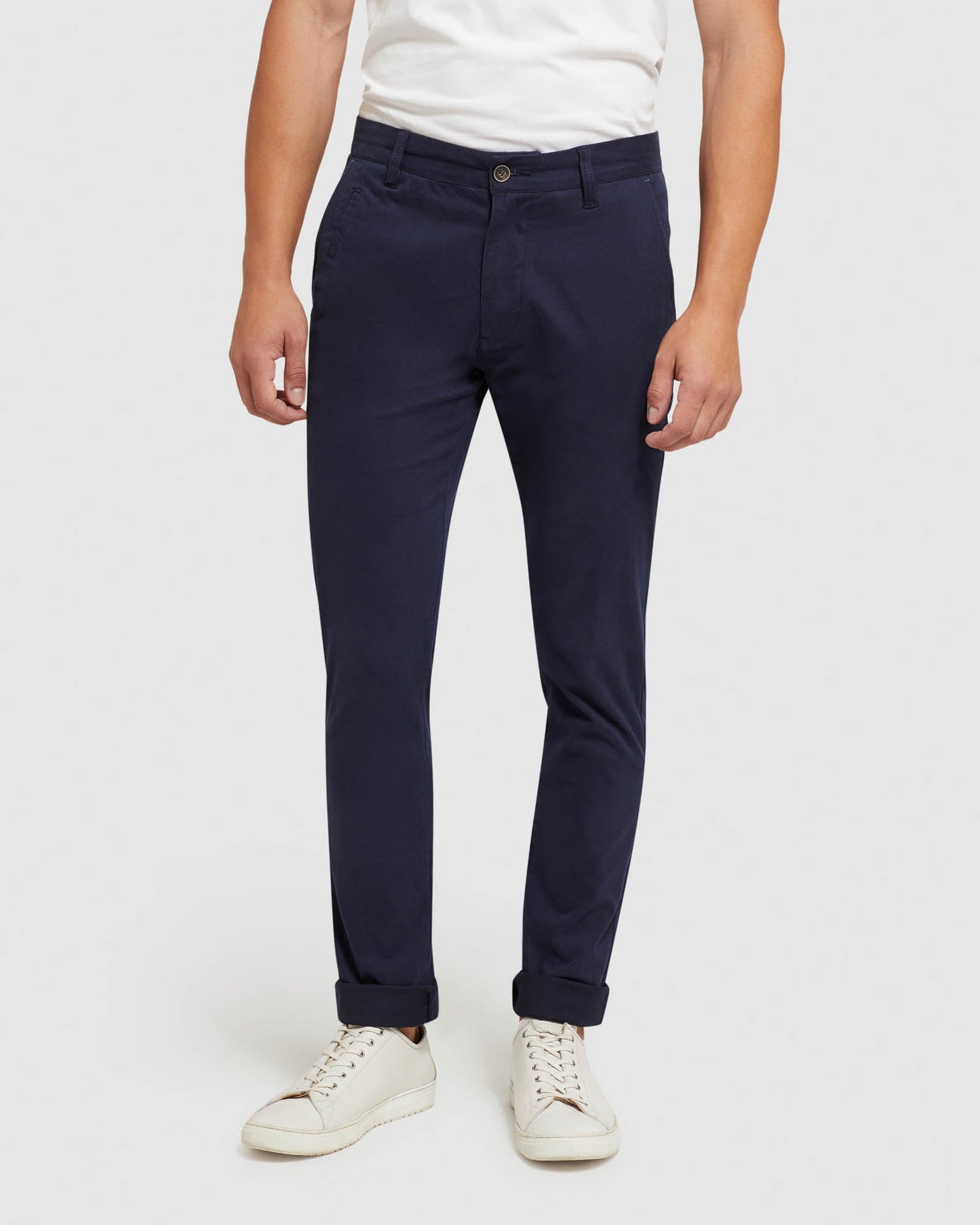 Stretch Organic Cotton Skinny Chinos