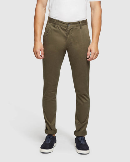 Stretch Organic Cotton Skinny Chinos