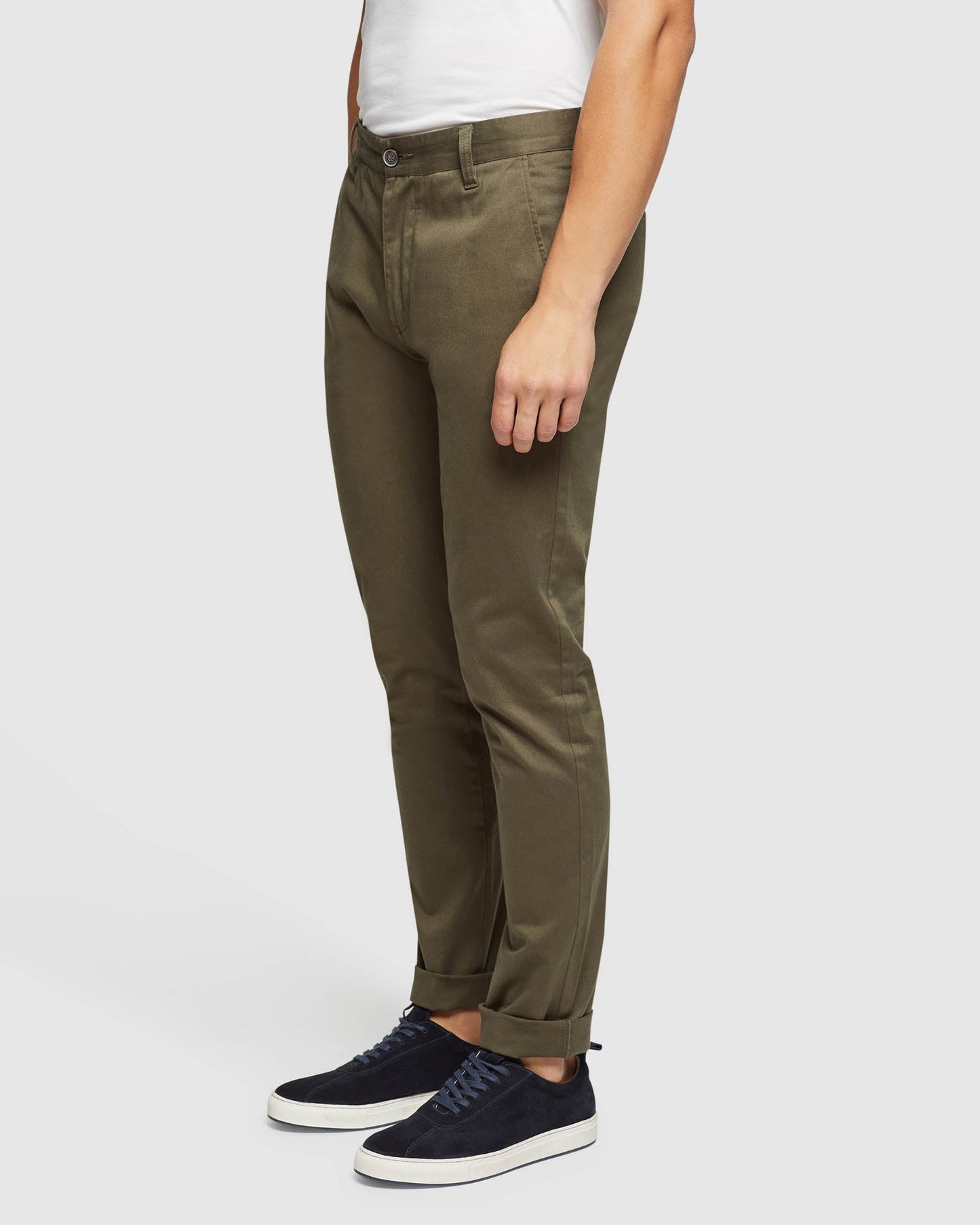 Stretch Organic Cotton Skinny Chinos