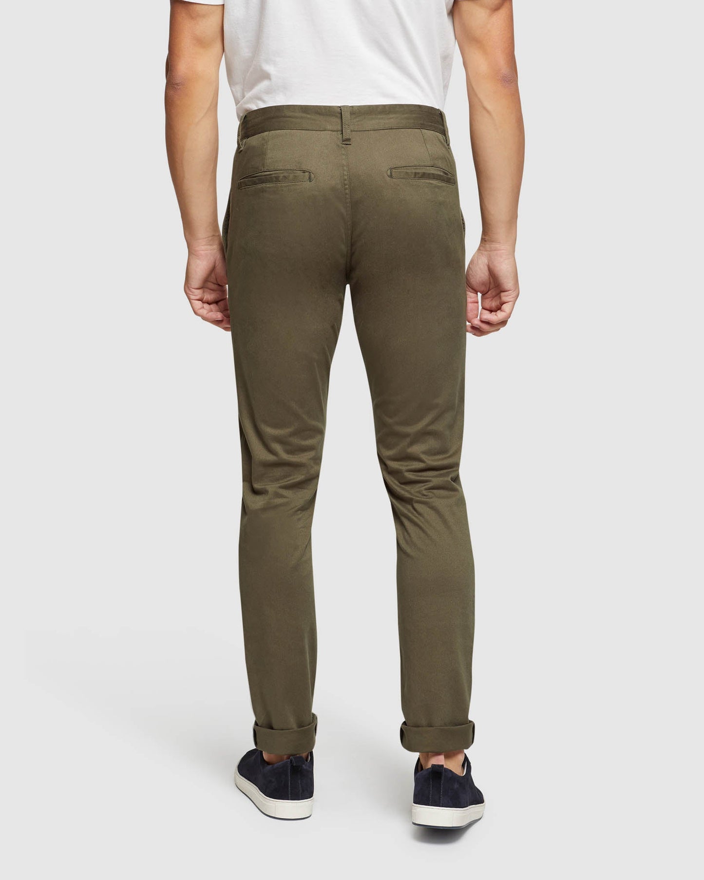 Stretch Organic Cotton Skinny Chinos