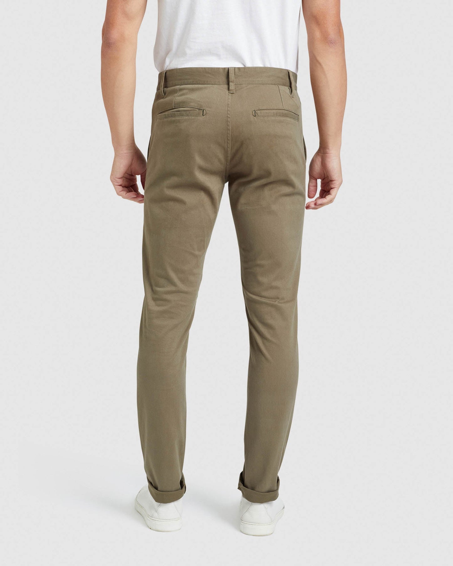 Stretch Organic Cotton Skinny Chinos