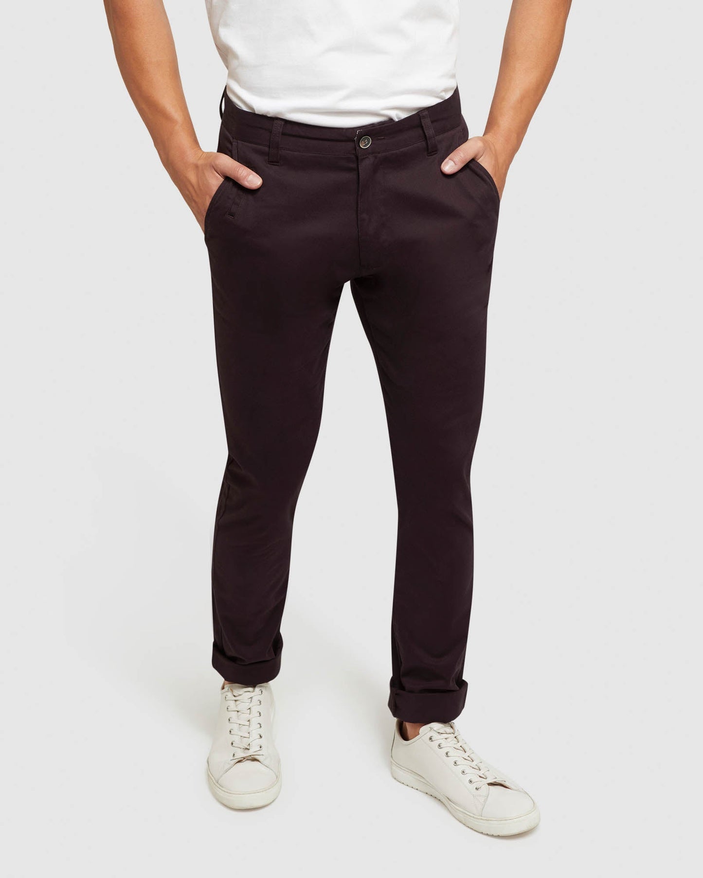 Stretch Organic Cotton Skinny Chinos