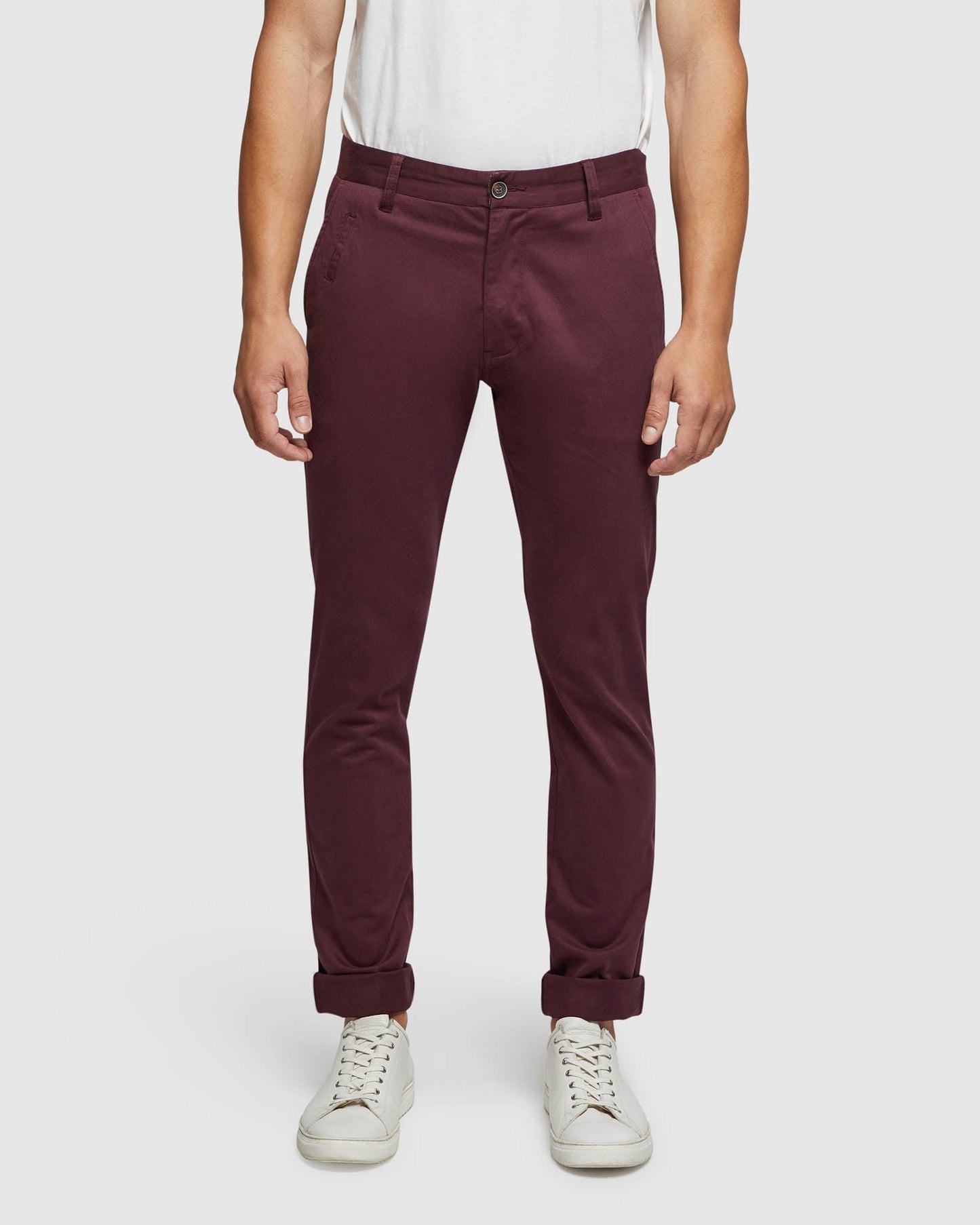 Stretch Organic Cotton Skinny Chinos