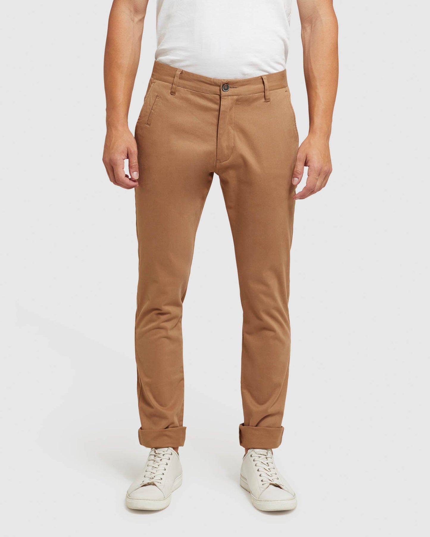 Stretch Organic Cotton Skinny Chinos