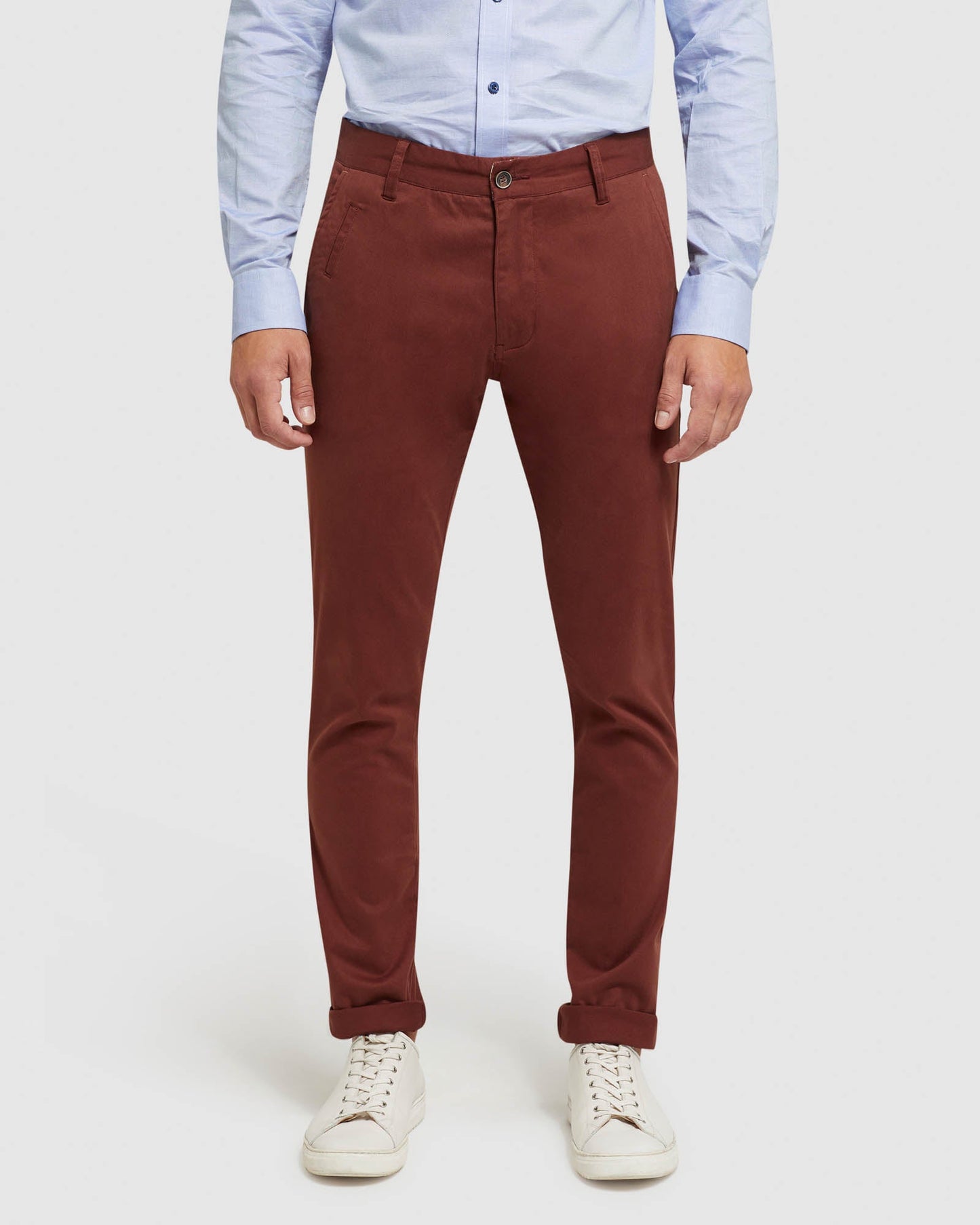 Stretch Organic Cotton Skinny Chinos