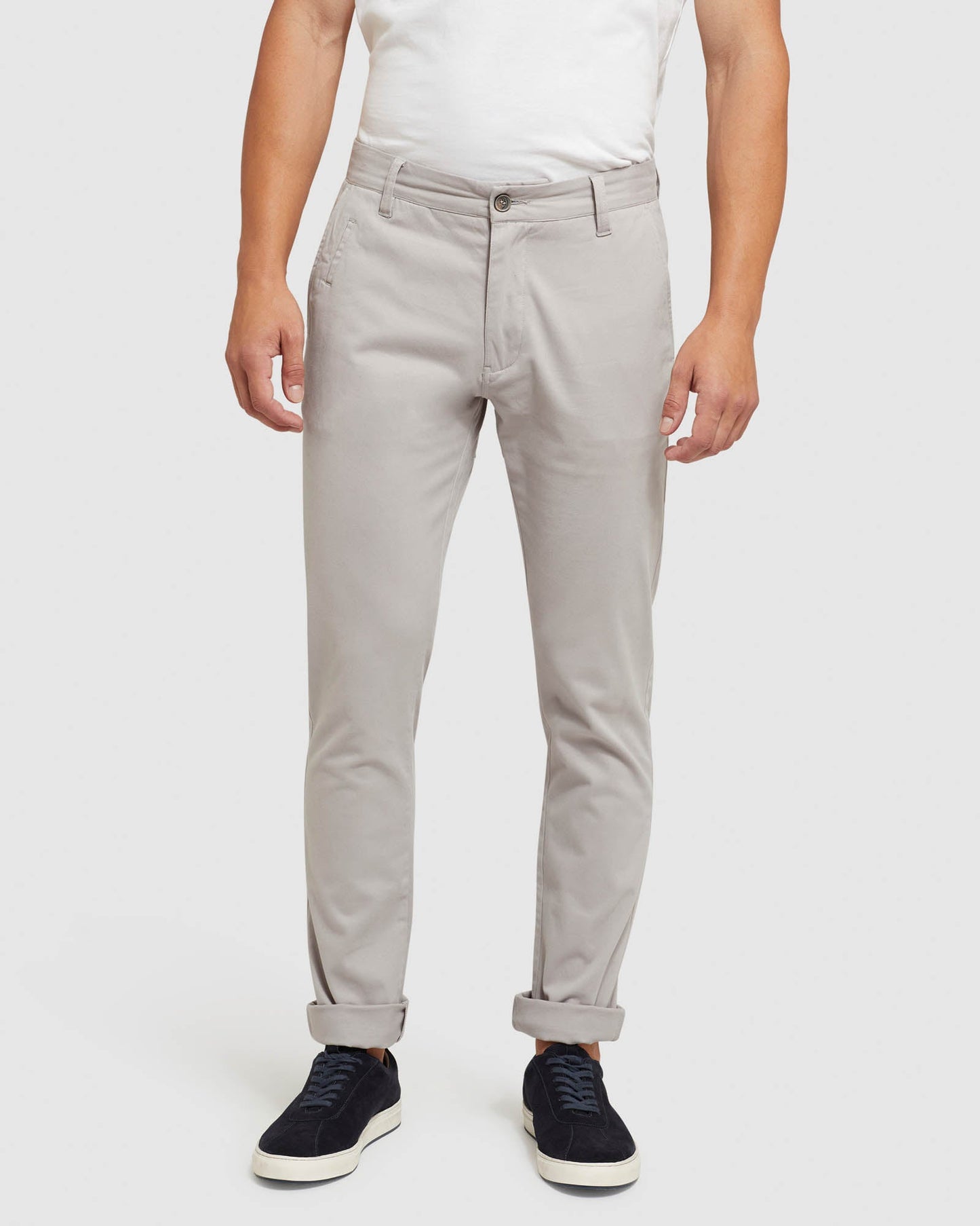 Stretch Organic Cotton Skinny Chinos