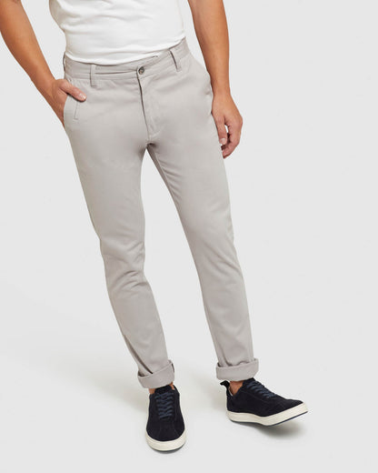 Stretch Organic Cotton Skinny Chinos