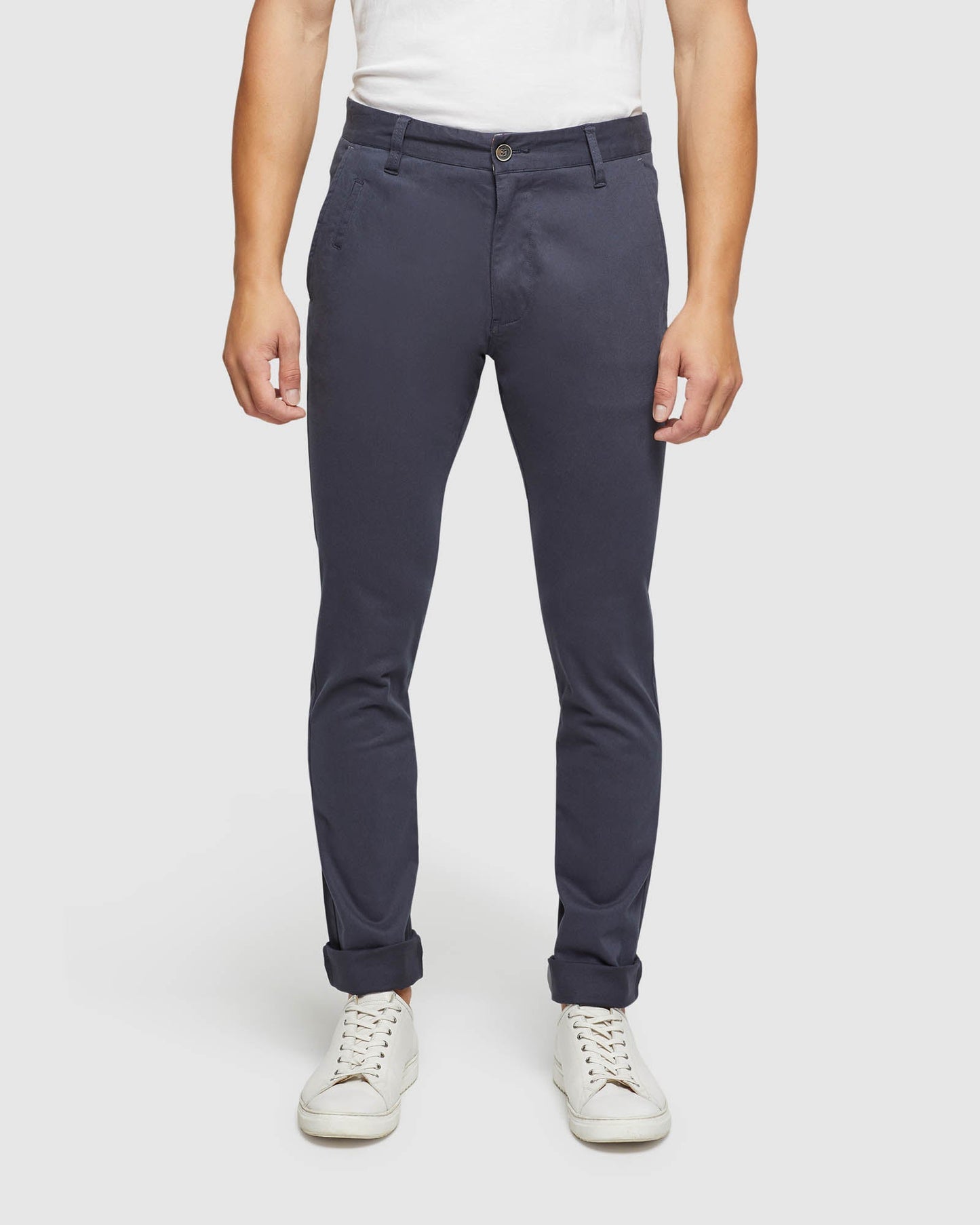 Stretch Organic Cotton Skinny Chinos