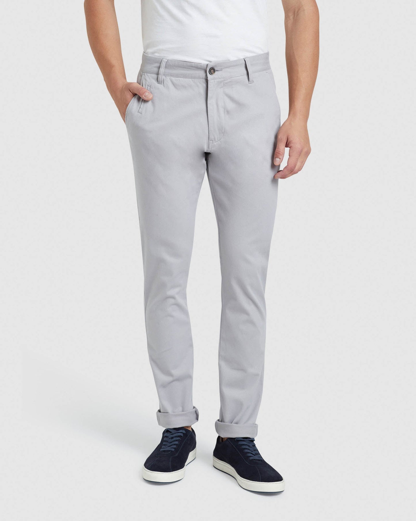 Stretch Organic Cotton Skinny Chinos
