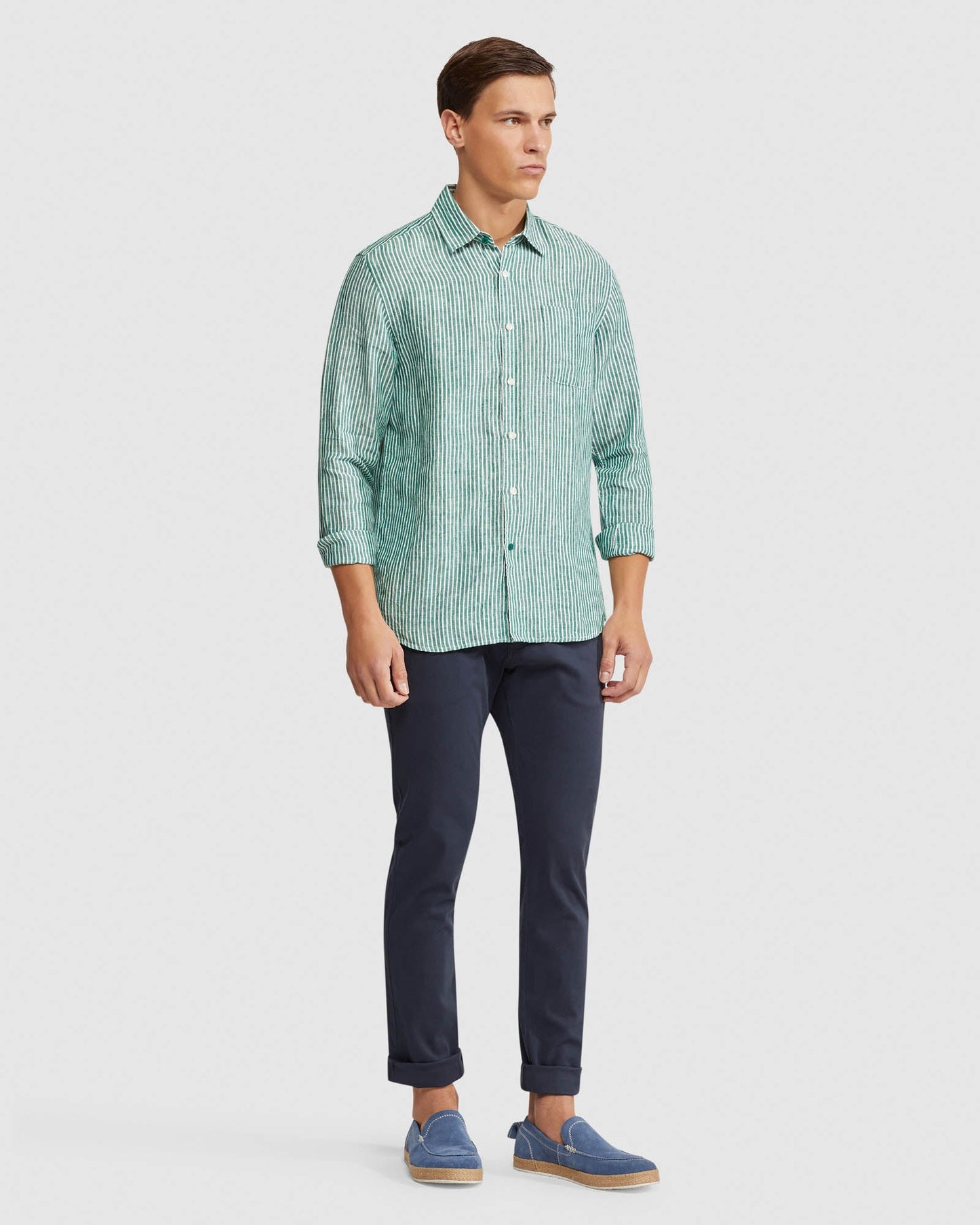 Stretch Skinny Fit Organic Cotton Chinos