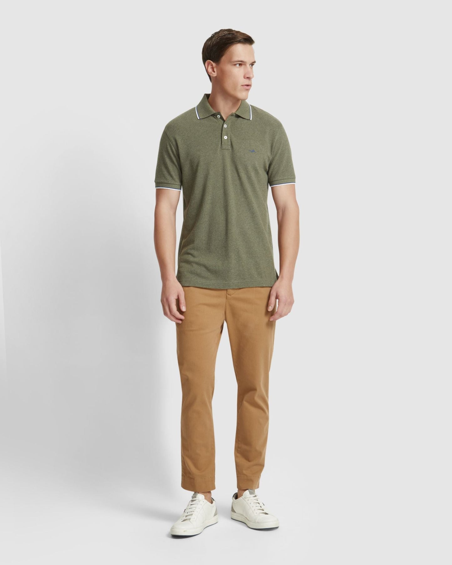 Ryan Organic Cotton Cuffed Chino