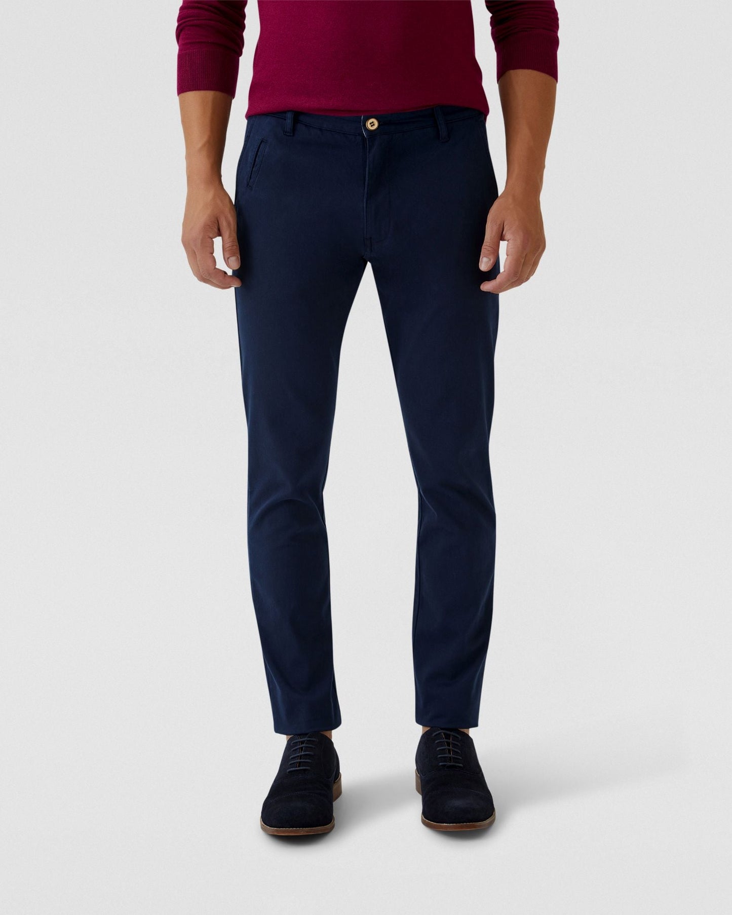 Stretch Skinny Fit Organic Cotton Chinos
