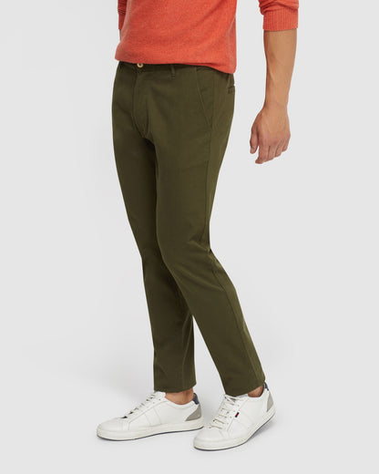 Stretch Skinny Fit Organic Cotton Chinos