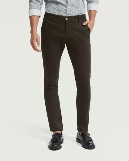 Stretch Skinny Fit Organic Cotton Chinos