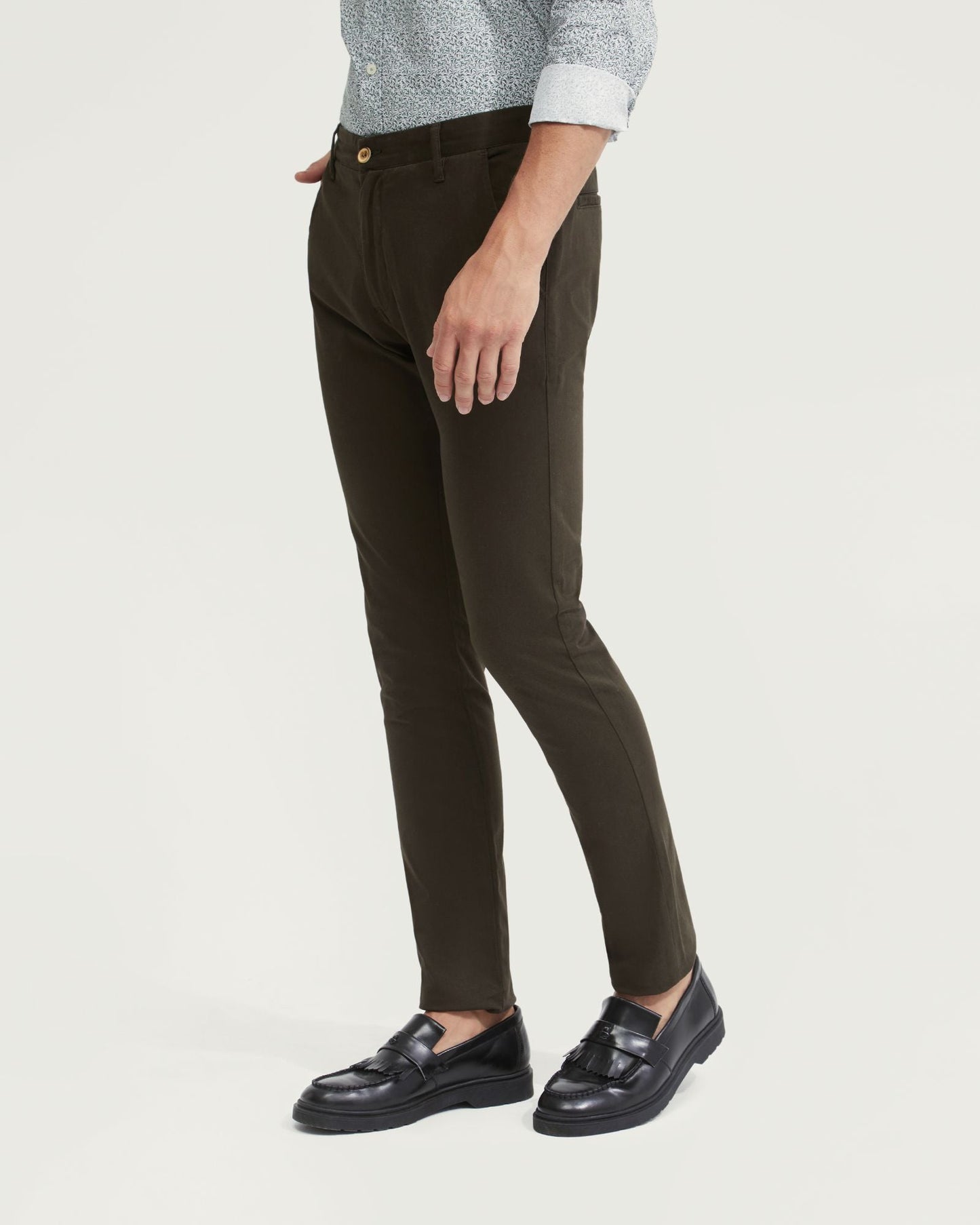 Stretch Skinny Fit Organic Cotton Chinos