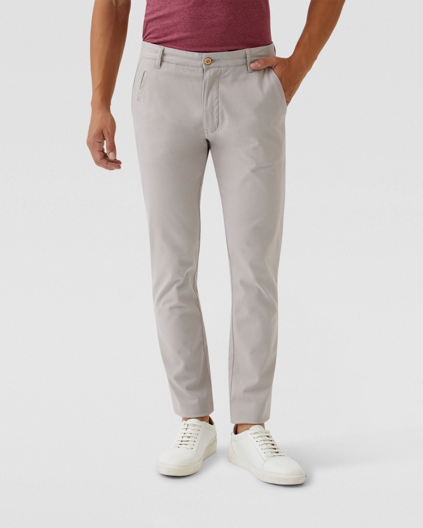 Stretch Skinny Fit Organic Cotton Chinos