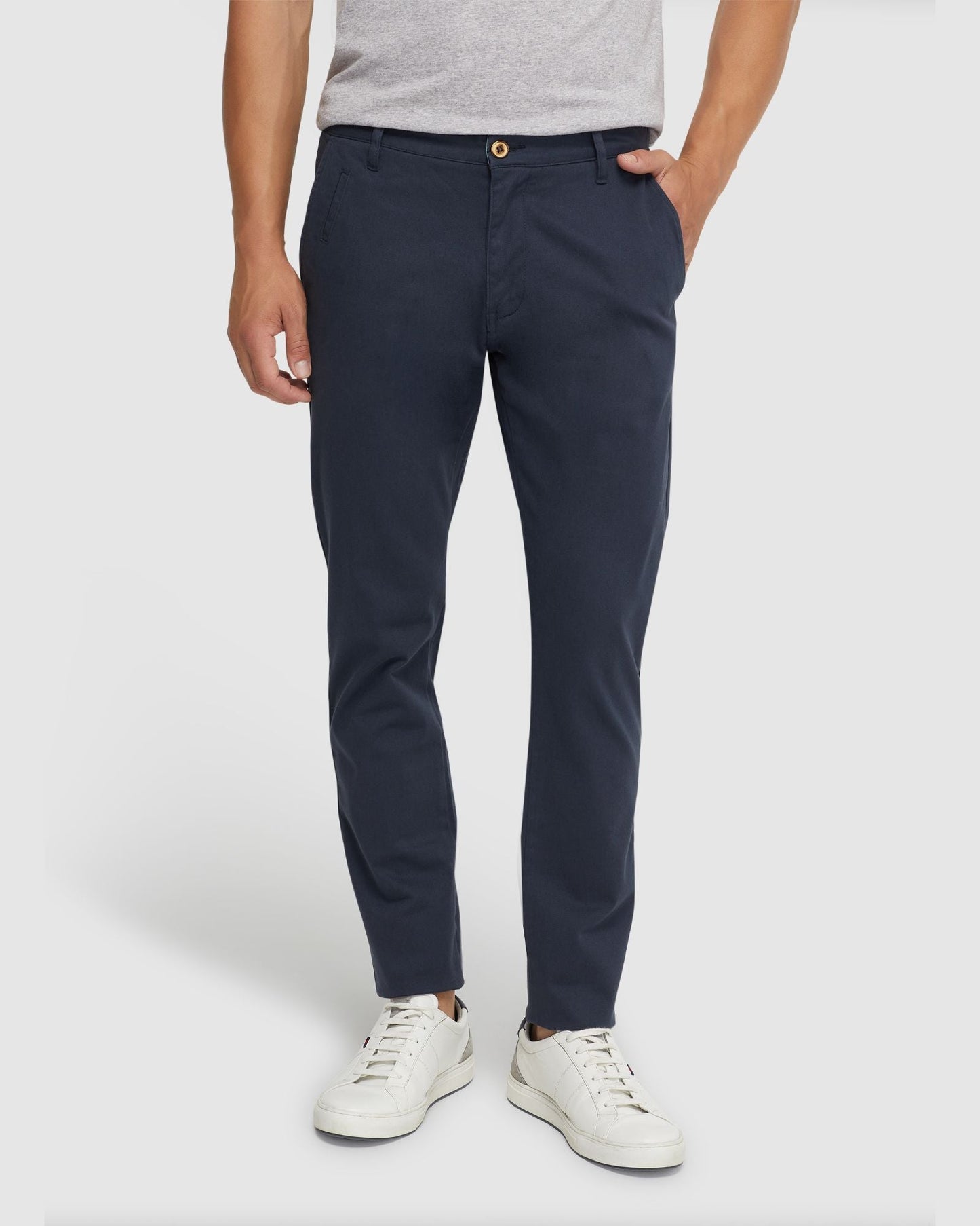Stretch Skinny Fit Organic Cotton Chinos