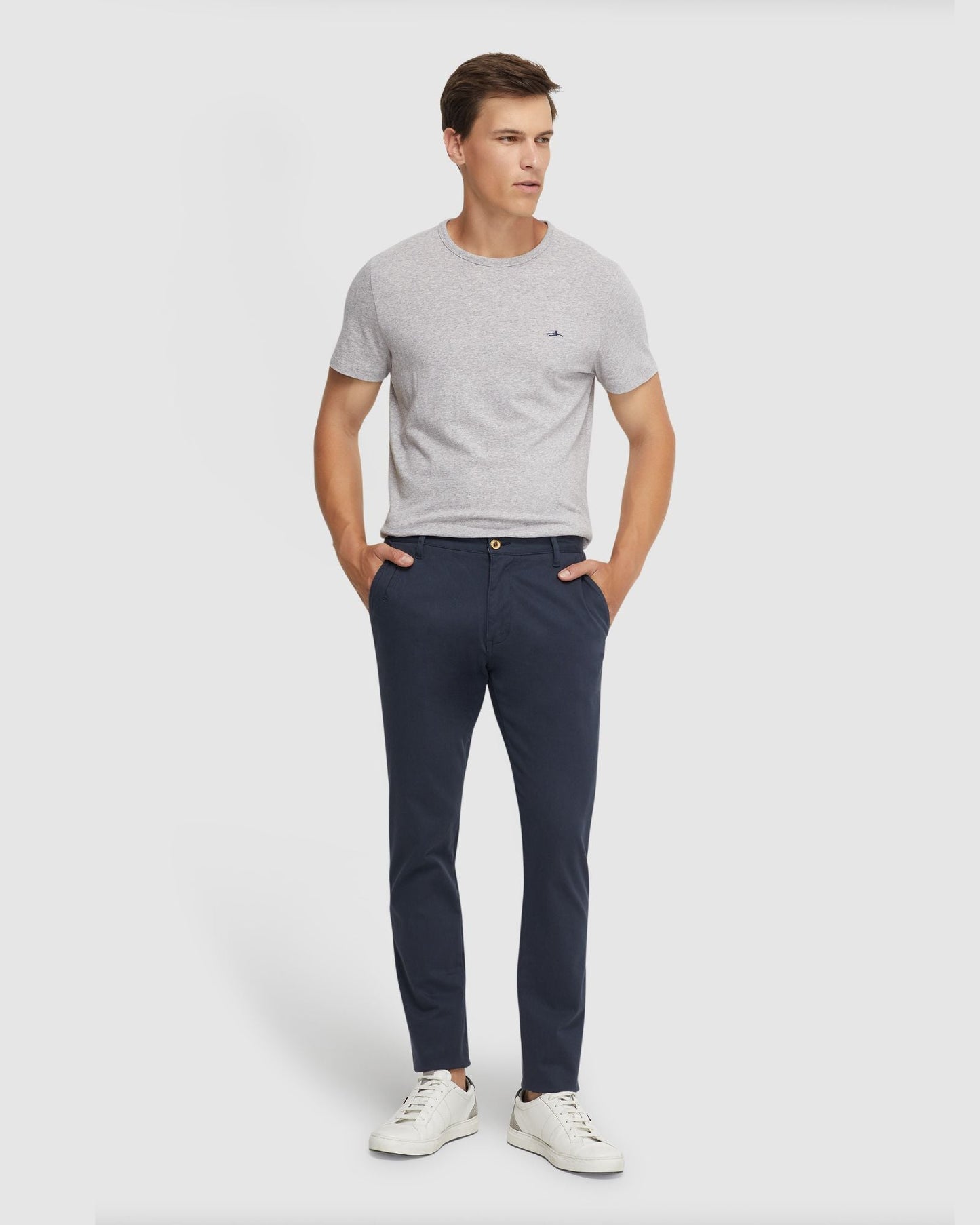 Stretch Skinny Fit Organic Cotton Chinos