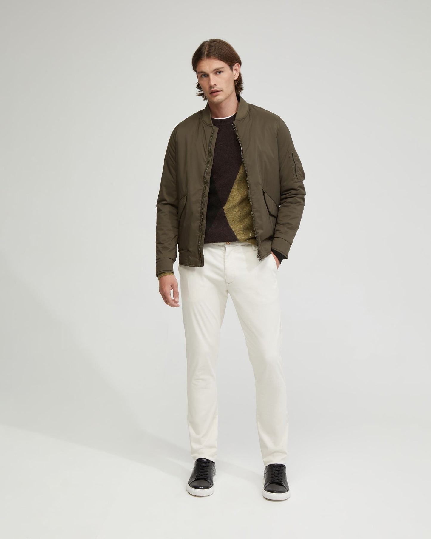 Stretch Skinny Fit Organic Cotton Chinos