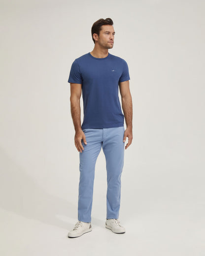Slim Leg Cotton Chino