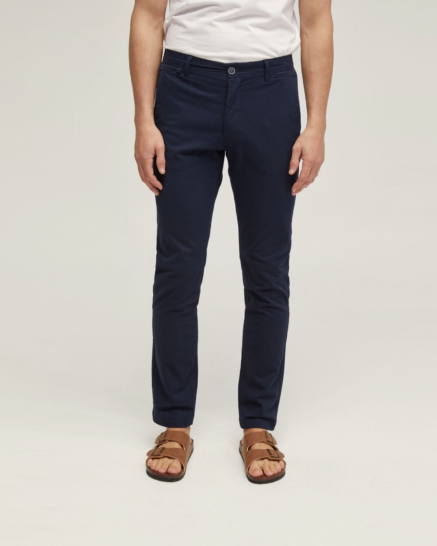 Slim Leg Cotton Chino