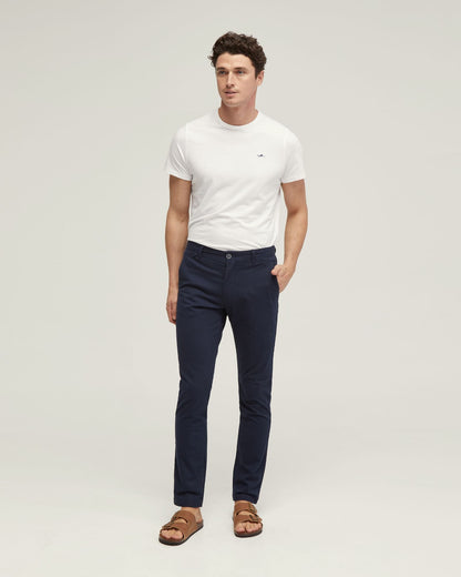 Slim Leg Cotton Chino