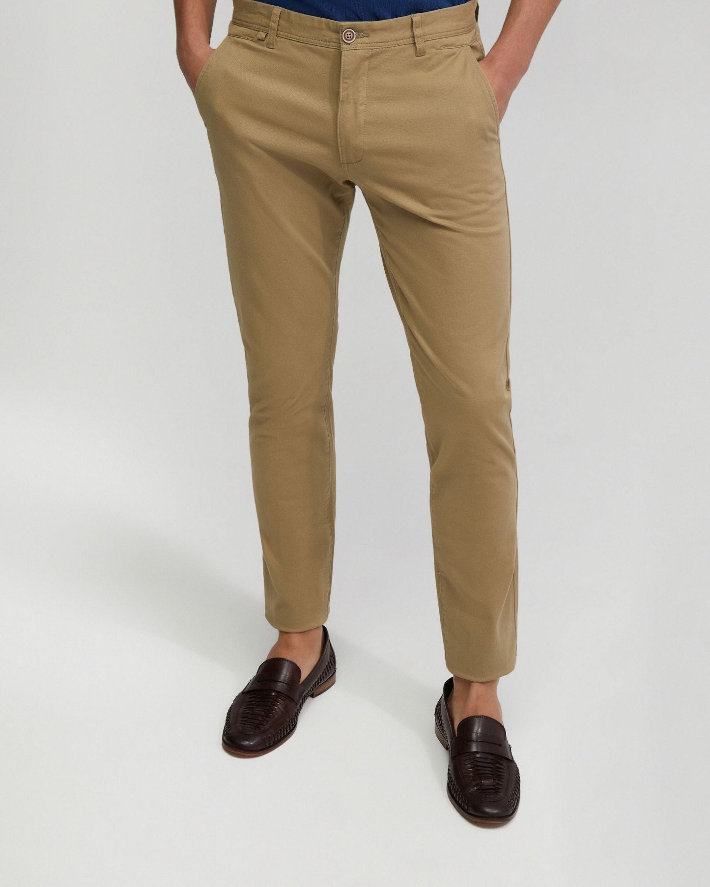 Slim Leg Cotton Chino