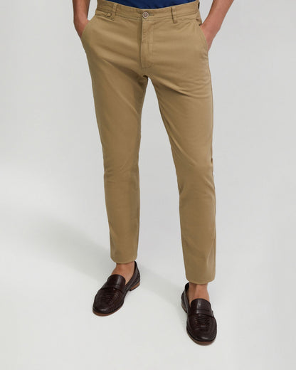 Slim Leg Cotton Chino